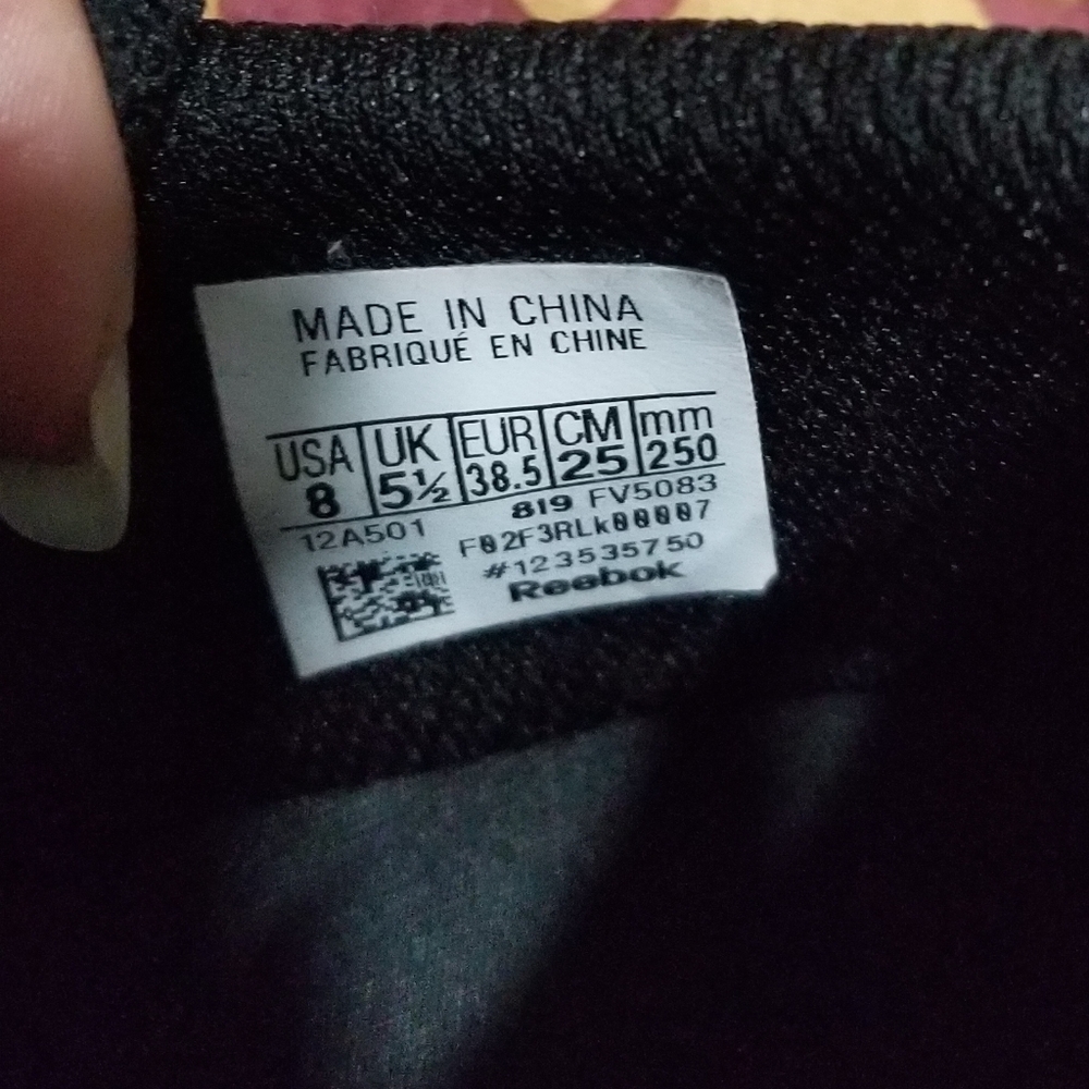 Laced Reebok - size 8 - Picture 3 of 4